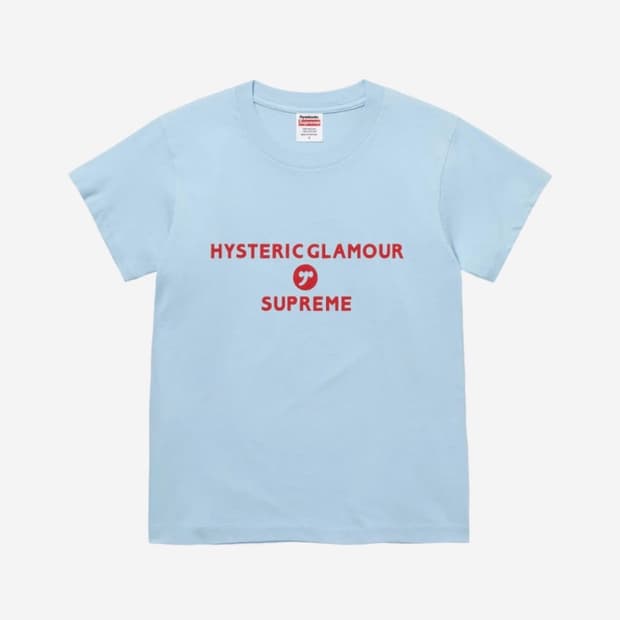 Hysteric Glamour x Supreme baby tee