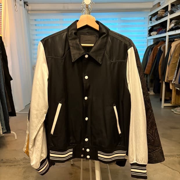 더레터스 세틴 자켓 m