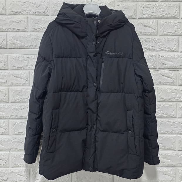 택포_ 디스커버리 구스다운 숏 패딩 95