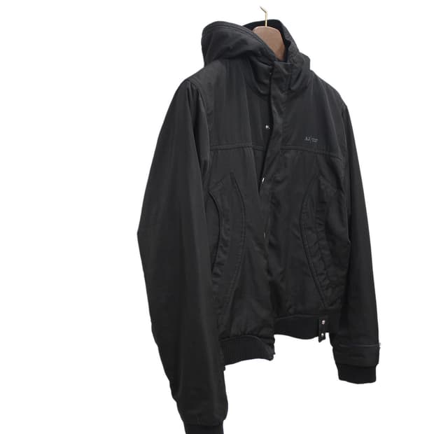 1990s Armani Jeans 아르마니 진스 크롭 봄버 자켓