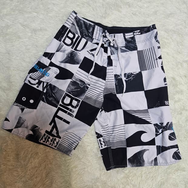 빌라봉 패터니즈 보드 서핑 팬츠 30size