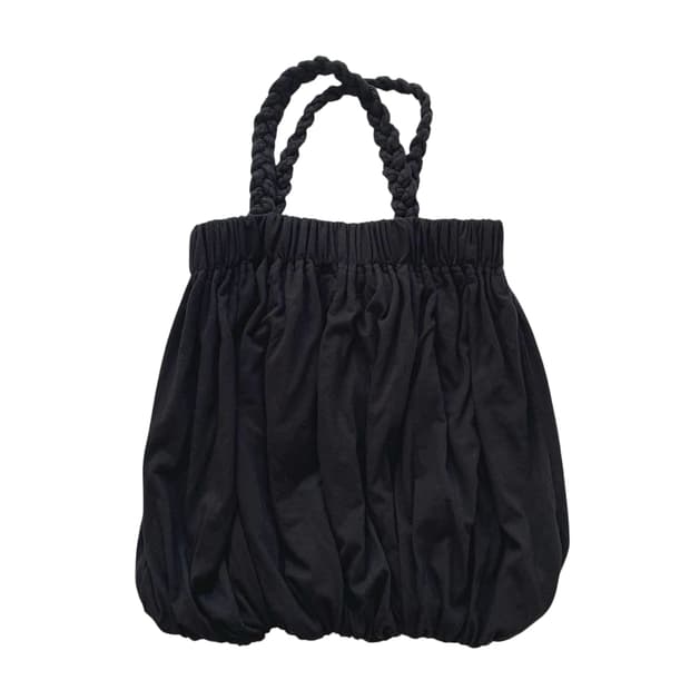 요지 야마모토 리미푸 주름 울 토트백