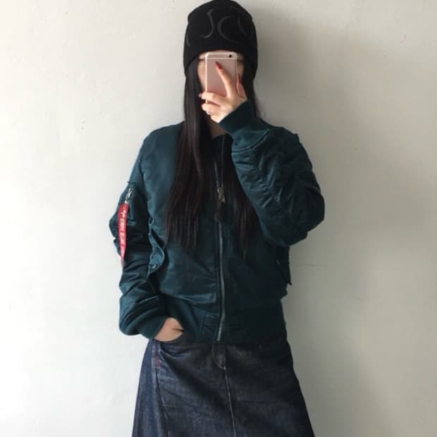 알파인더스트리 ma-1 항공점퍼