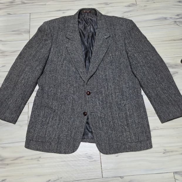 해리스 트위드 블레이저