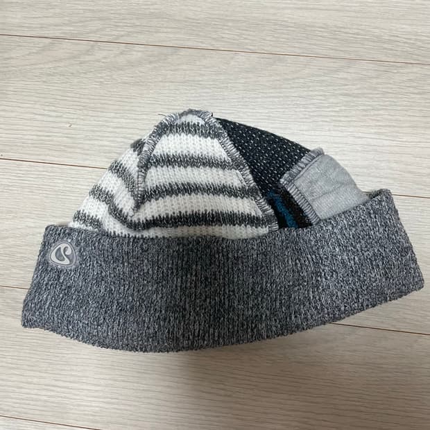 코이세이오 패치워크 비니 그레이