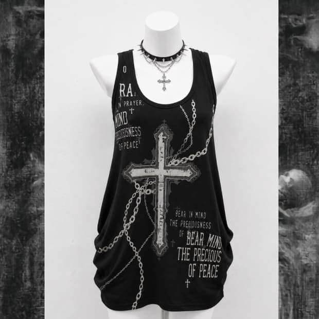 Ghost of harlem holy cross sleeveless