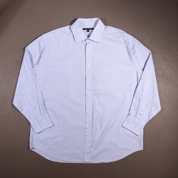 타미힐피거 옥스포드 체크셔츠