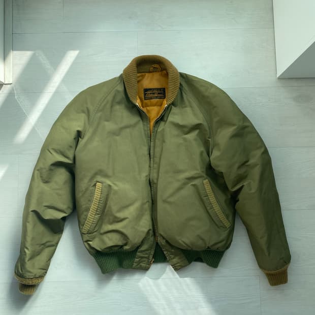 80s 에디바우어 올퍼포즈 다운 자켓 L~Xl