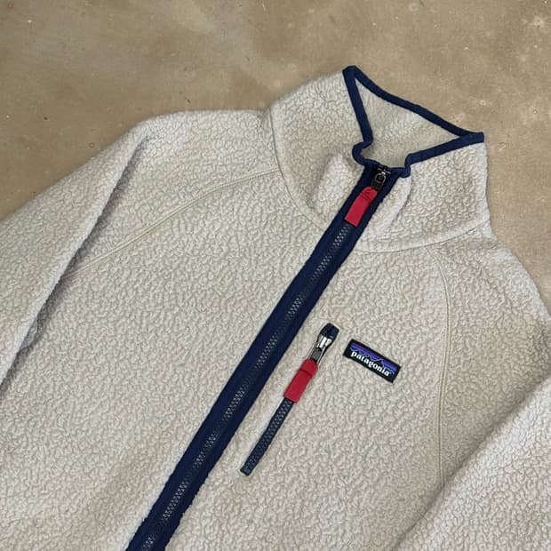 M 파타고나어 레트로 파일 플리스