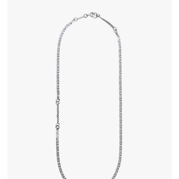 HYPNOTIZE 실버플랫 체인 목걸이 구해요