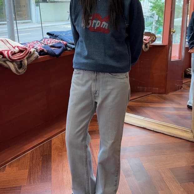 Levis 오렌지탭 연청 