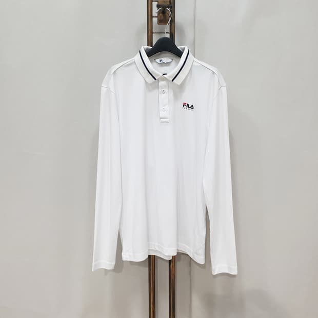 휠라 남성 골프티셔츠 긴팔 100