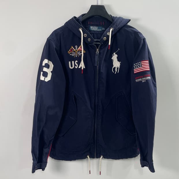 폴로 랄프로렌 빅포니 USA 후드자켓 (on.985)