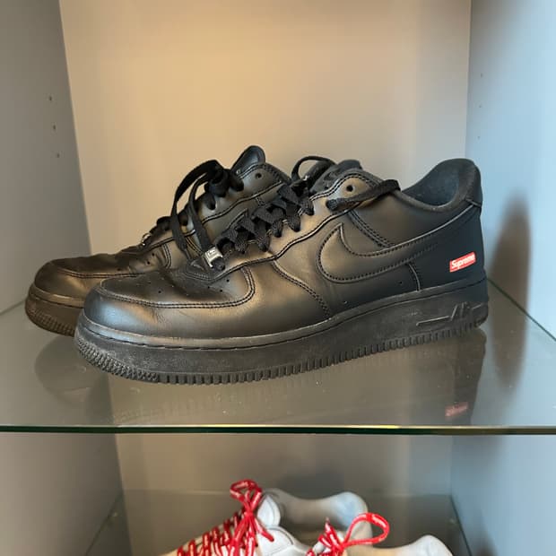 슈프림 에어포스 블랙 275