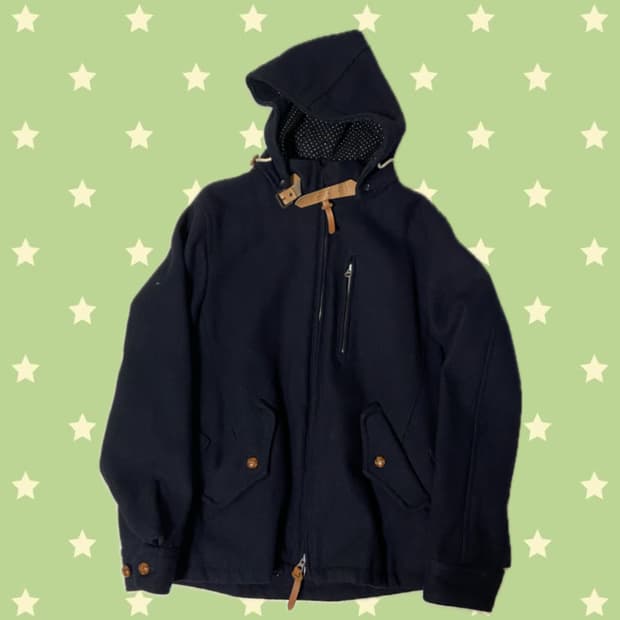 일본 빈티지 숏떡볶이 코트 자켓 