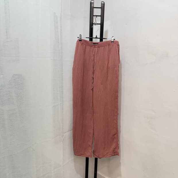 자라 zara 인디핑크 밴딩팬츠 밴딩바지 여름바지 4513
