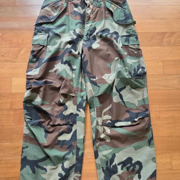 80s 오리지날 M-65 필드 팬츠 우드랜드 (M/S)