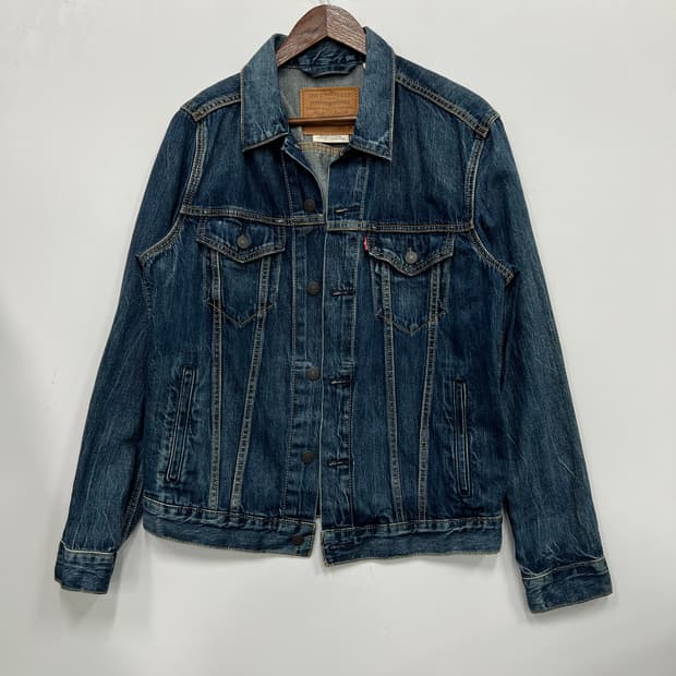 리바이스 포인트 데님 자켓 