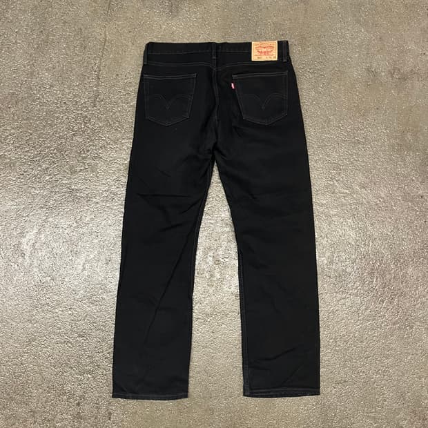 리바이스505 블랙진 (37“)