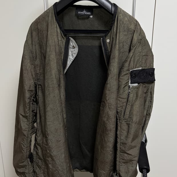 스톤아일랜드 * 쉐도우 나일론메탈 스파이더 봄버