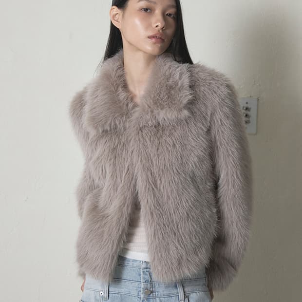 오데스 퍼 자켓 (애쉬그레이)