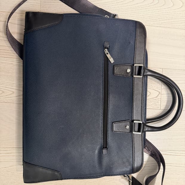 샘소나이트 네이비 서류 가방