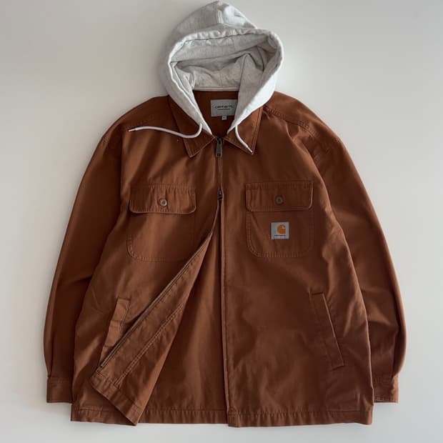 칼하트 파커 후드 셔츠 자켓 XL