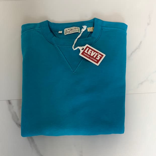 LVC 베이메도우 스웻셔츠 스머프 블루 (21931-0030)