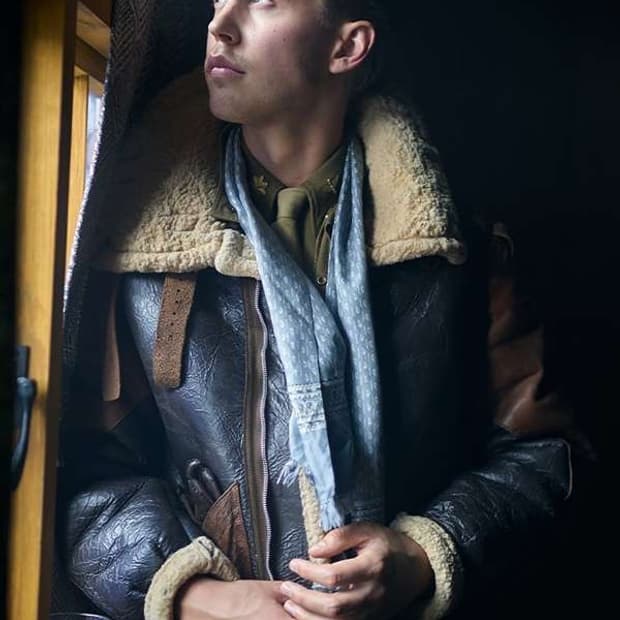 ORCHARD 오차드/ MOTORCYCLE b3 무스탕 / 38