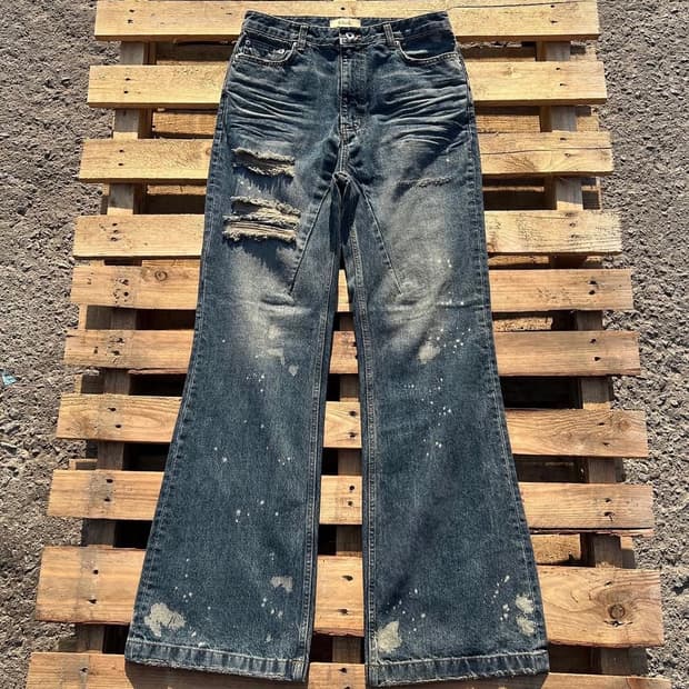 Khak KH-001 플레어 팬츠