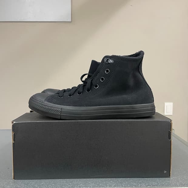 [새상품] 컨버스 척테일러 올스타 하이 블랙 270
