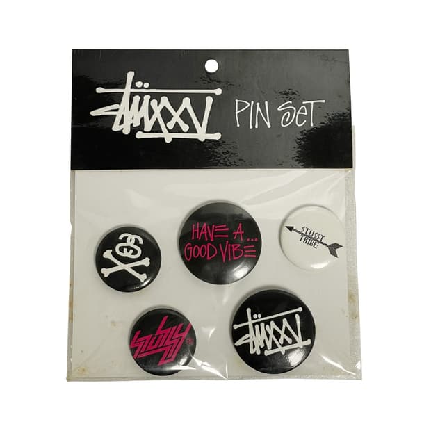 스투시 핀배치 세트