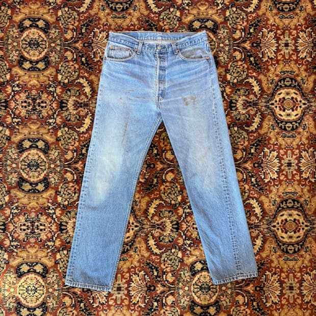 90s usa빈티지 리바이스 501xx 데님 35(32~34) (578)