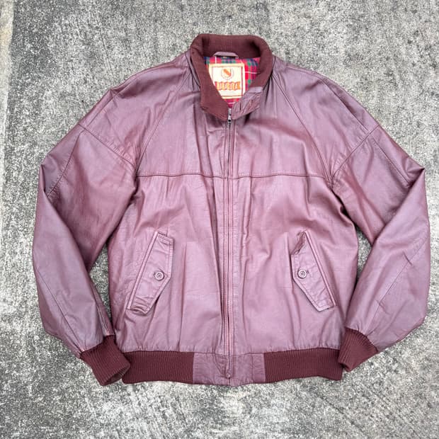 [L] 90s Baracuta 바라쿠타 G9 헤링턴 가죽 자켓