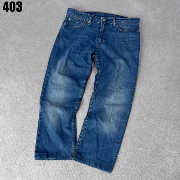 리바이스 청바지 데님 