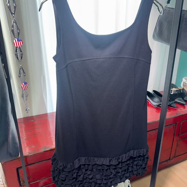 Tiered Ruffle Layered Mini Dress