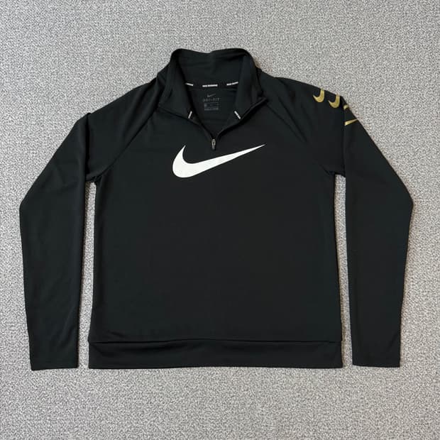 나이키 러닝 하프 집업 탑 여성용