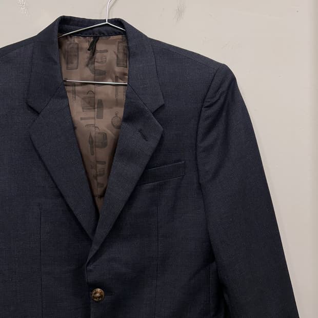 커스텀멜로우 클래식 투버튼 테일러 블레이져