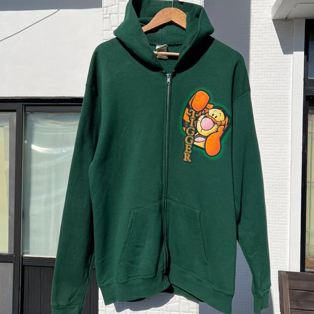 90s USA 디즈니 빈티지 후드집업