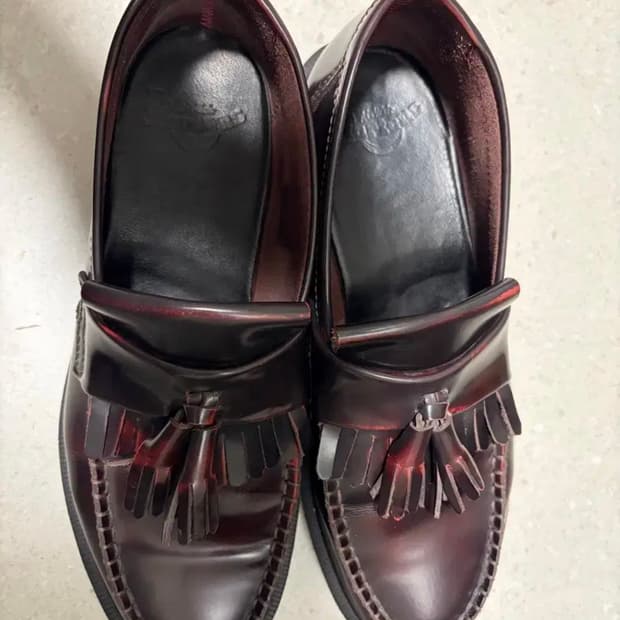 닥터마틴 아드리안 버건디 Uk8(270)