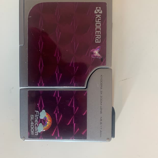 교세라 파인캠 sl400r 빈티지 디카