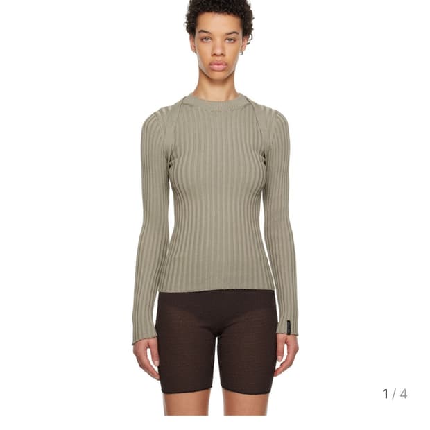 [s] 팔로마울 Denys 그린 니트 스웨터