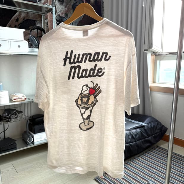 휴먼메이드 아이스크림 반팔 티셔츠 xxl