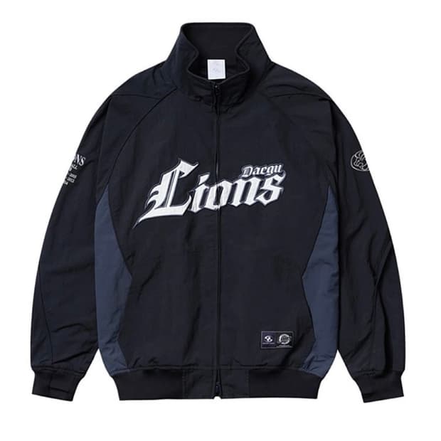 삼성라이온즈 산산기어 바람막이 네이비 M