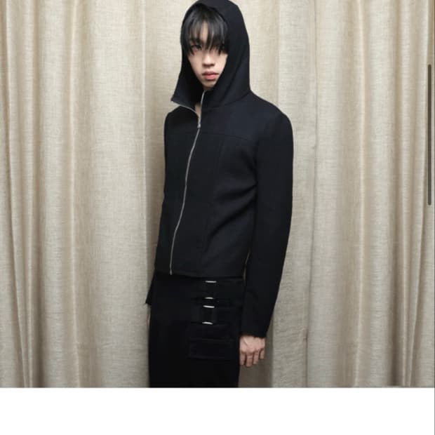 yyyy Vertical Wool Hoodie Jacket VER 2.