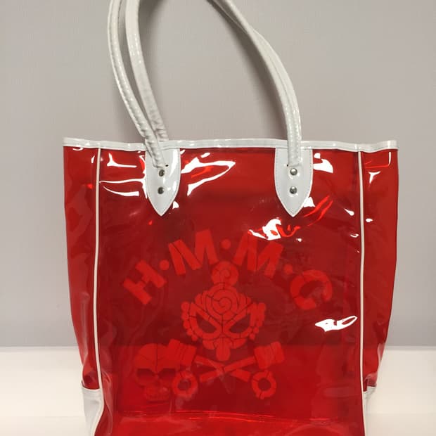Hysteric Glamour 레드 PVC 토트백 4종 세트