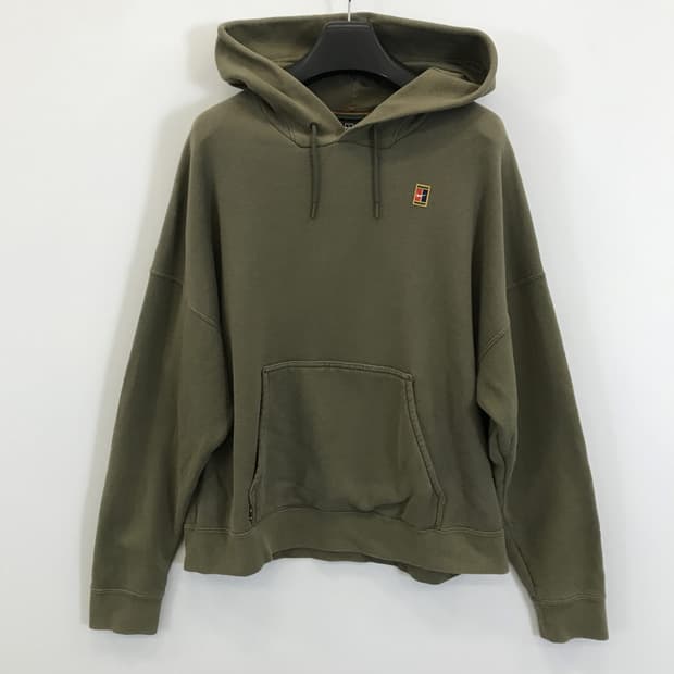 나이키 코트 헤리티지 테니스 후드 카키 [XXL]