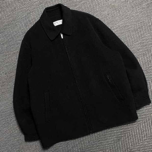 90s 피에르 가르뎅 아카이브 울 블루종 싱글 자켓y 5759