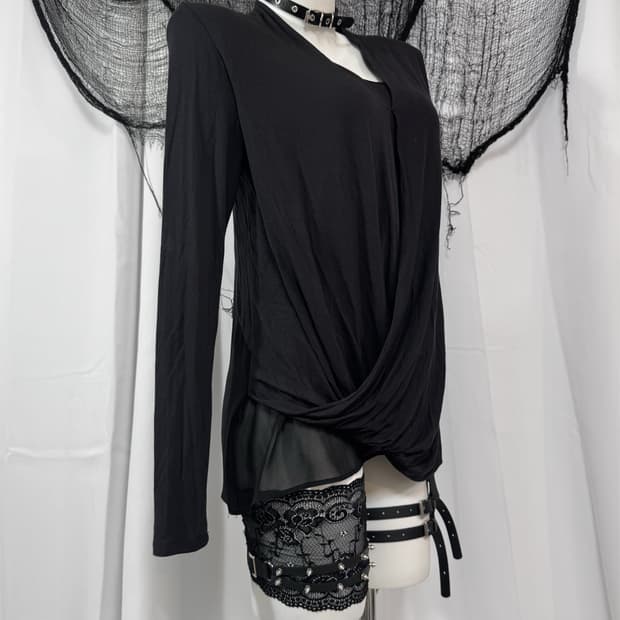 dkny detail t-shirt
