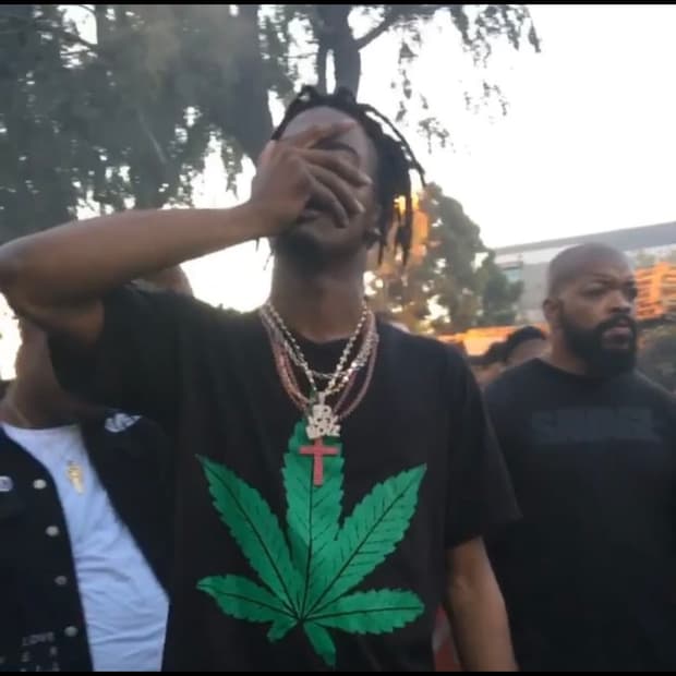Vlone Marijuana T-shirt 브이론 마리화나 티셔츠